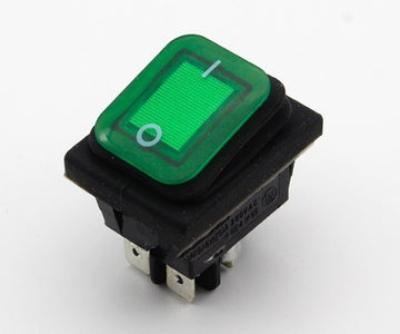 Wide IRS switch with rubber 220V/16A LED/V