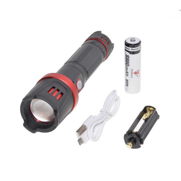 Lanternă LED Super XHP 50 – Lumină Puternică pentru Camping, Drumeții și Activități în Aer Liber