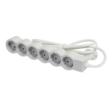 Prelungitor sandard 6X2P+T 3M ALB-GRI - 694565 LEGRAND
