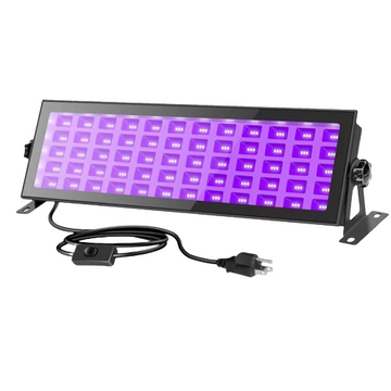 Proiector LED cu Lumina UV, Interior/Exterior, Rezistent la Apa, 145W, Negru