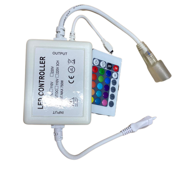 Vezérlő neon flex RGB 15X26MM Távirányító 720W 220V