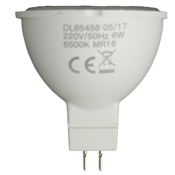 Bec Led Mr16 model R50, 6W=50W, 6500K, lumina rece