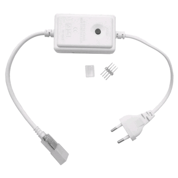 Tápegység + RGB LED szalag vezérlő csatlakozóval, 220V