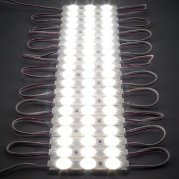 Modul LED alb 12V, 1.5W, IP67, 6500K, lumina rece