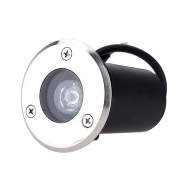 Spot LED pentru Pardoseală 1W (Echivalent 5W) Ø65mm cu Lumină Rece 6400K – Iluminat Modern pentru Spații Interioare