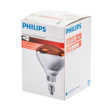 Bec Infraroșu 150W PHILIPS – Lumină Termică pentru Încălzire și Confort în Spații Interioare