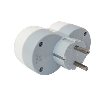 Triplu Stecher cu 2 Iesi Frontale LEGRAND 694516 – Priză de Alimentare pentru Birou sau Acasă cu Design Compact