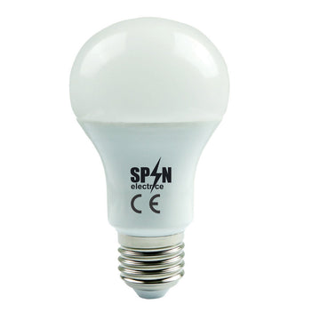 Led крушка E27, глобус модел A60, 10W=85W, 2700K, топла светлина, 1100Lm
