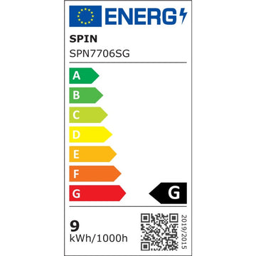 Spot LED Saturn 9W cu Cip LED Samsung 6500K - Lumină Albă Rece 720Lm pentru Iluminat Interior și Exterioare
