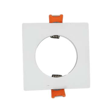 Ramă Patrată Compatibilă cu Spoturi 8 și 9F – Accesoriu pentru Iluminat Interior, Montaj Ușor
