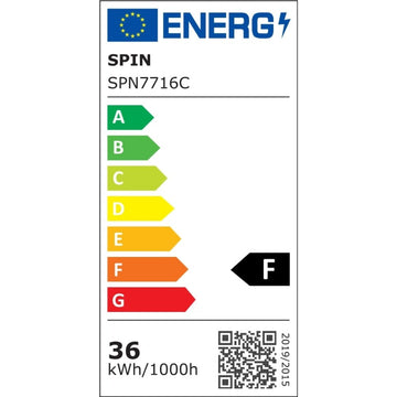 Spot LED Patrat 300x300mm 36W cu Lumina Rece 6500K – Aplicație pentru Iluminat Interior, Birou sau Spații Comerciale