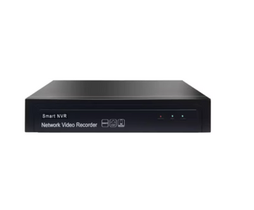 Smart NVR 1 ch LAN, conexiune 4 porturi, HDMI, VGA, 2 USB, DC 12V, Cu Mouse fir, negru