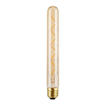 Borostyánsárga LED izzólámpa E27/8W/800LM/2500K T30x300