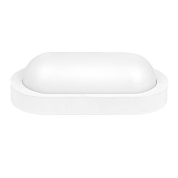 Ovális BAT LED fali lámpa 18W=162W, 4000K, semleges fény, IP65 védelemmel