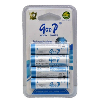 Acumulatori Reincarcabili GooD R6 AA / 2700mAh, Ni-Mh - Set de 4 bucăți