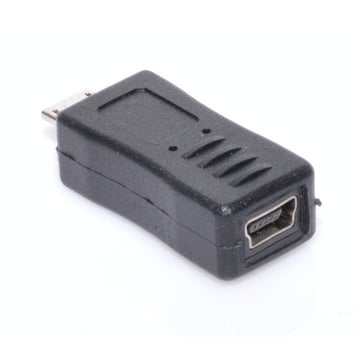 Adaptor Micro USB tata la Mini USB mama - Frize