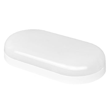 BAT Ovális LED fali lámpa 8W=60W, 6500K, hideg fény, IP65 védelemmel