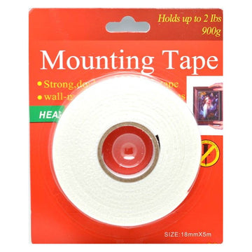 Banda Dublu Adeziva Buretata 18mm x 3m - Frize