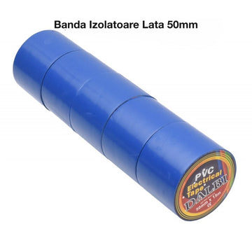 Banda Izolatoare Albastra din Pvc 15m x 50mm - Frize