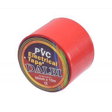 Banda Izolatoare Rosie din Pvc 15m x 50mm - Frize