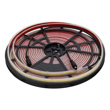 Banda LED COB 320 24V 10mm Alb Rece 6500K IP65 – Rola de 10m cu Iluminare Eficientă pentru Exterior și Rezistență la Apă