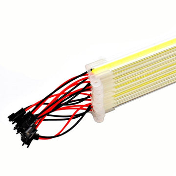 Set 10 BUC Bara LED COB 220V Alb Rece 6500K – Iluminare Eficientă 50cm pentru Spații Comerciale, Birouri sau Locuințe