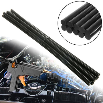 Bara de Silicon Negru 8mm - Frize