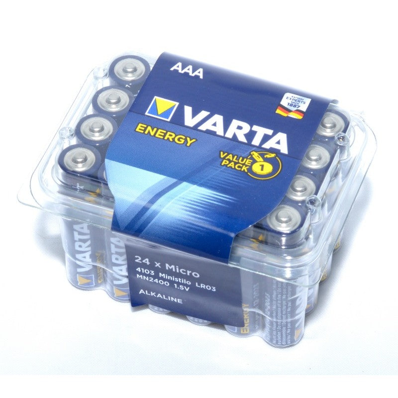 Baterie Alkalina Varta Energy-Energy R3 AAA , 24buc/set - Frize