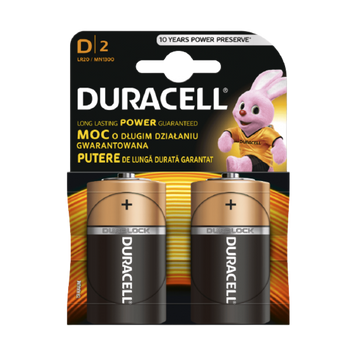 Duracell R20 ALKALINE batteries