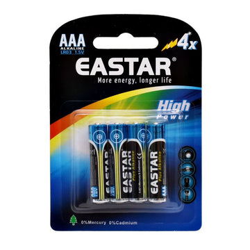 Eastar R3 elem - AAA 1,5 V alkáli nagy teljesítményű - BL/4 db