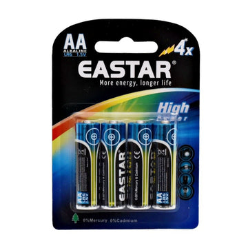 Eastar R6 akkumulátor - AA 1,5 V alkáli nagy teljesítményű - BL/4 db