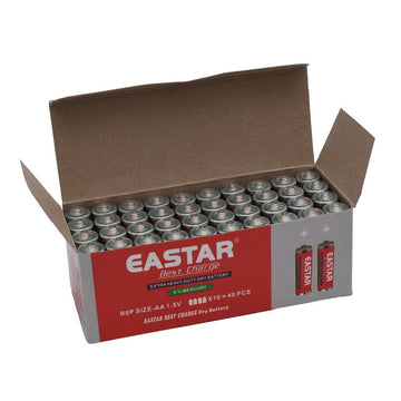 Батерия Eastar R6 - AA 1.5V Non-Alkaline Heavy Duty - Кутия/40 бр.
