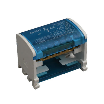 Bloc de Distribuție Electrică 207 - 125A 500V pentru Cablu 1,5-16mm și 2,5-25mm - Soluție Fiabilă pentru Instalații Electrice