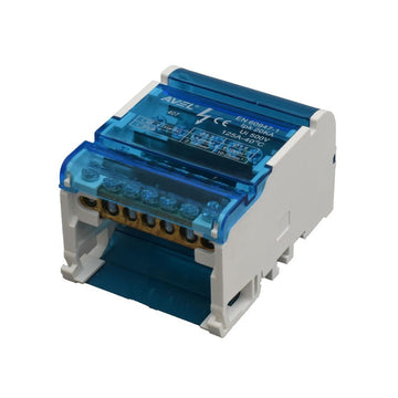 Bloc de Distribuție Electrică 407 - 125A 500V pentru Cablu 1,5-16mm și 2,5-25mm - Soluție Fiabilă pentru Instalatii Electrice