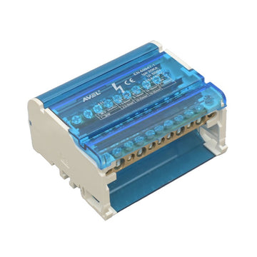 Bloc de Distribuție Electric 411 - 125A / 500V pentru Cablu 1,5-25mm și 2,5-35mm - Soluție Fiabilă pentru Instalații Electrice