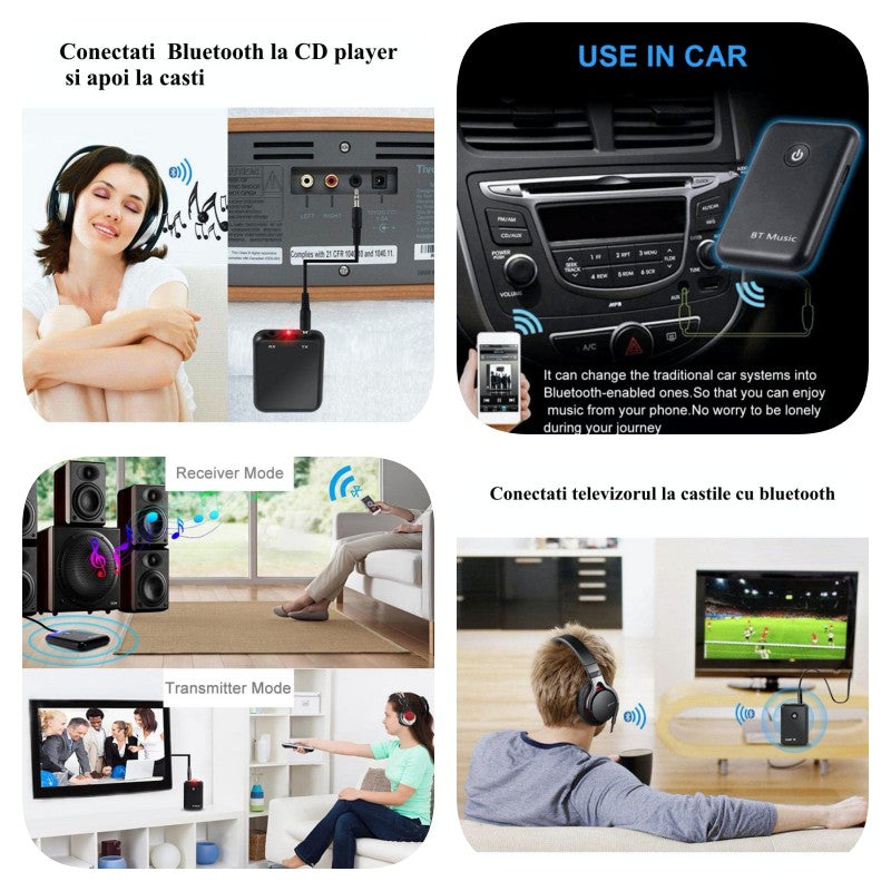 Bluetooth Audio-Receptor & Transmitator Wireless - Frize