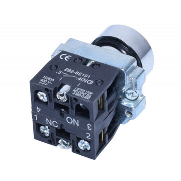 Buton Motor Push BA35 Verde - Frize