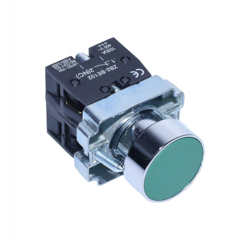 Buton Motor Push BA35 Verde - Frize