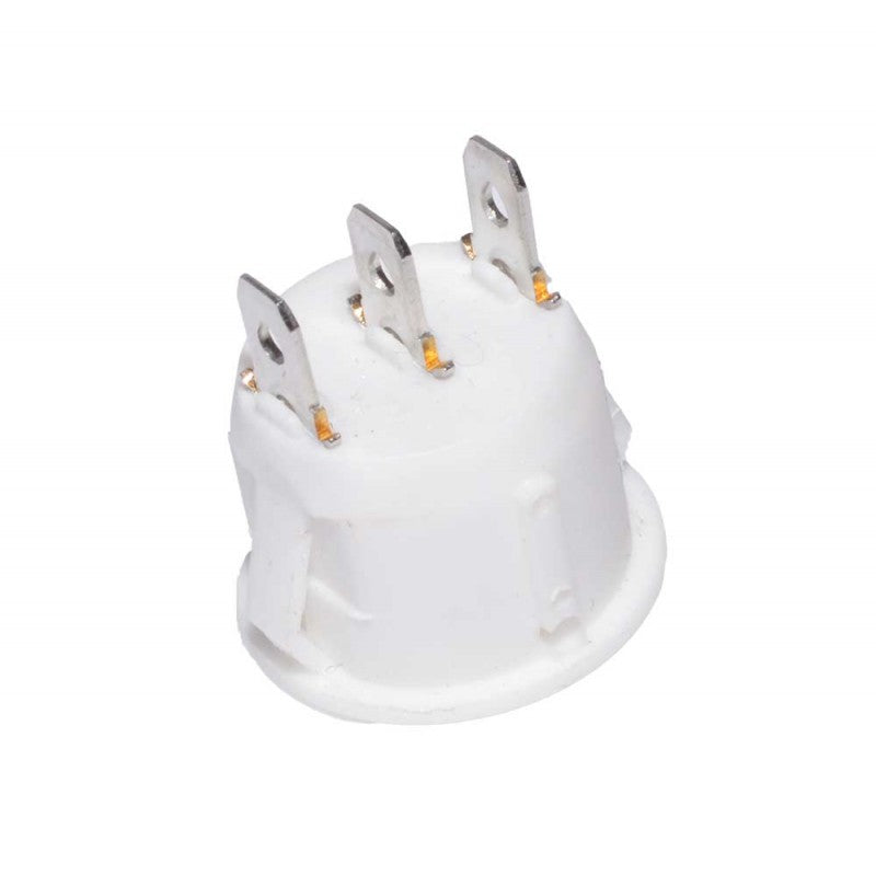 Buton ON-OFF Alb 18 x 20mm - Frize