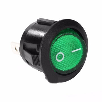 Green On-Off Button with Led
