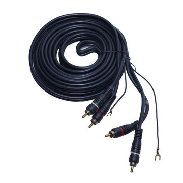 Cablu 2 RCA Tata-2 RCA Tata cu Remot 5m - Frize
