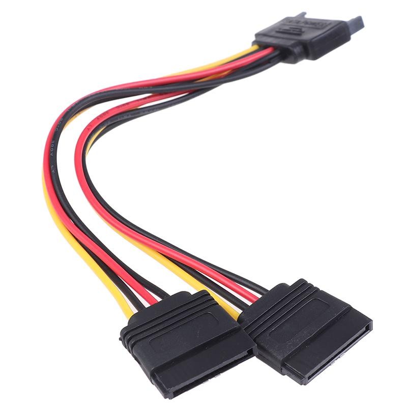 Cablu Alimentare HDD, 4 Pini Molex la 2 Sata - Frize