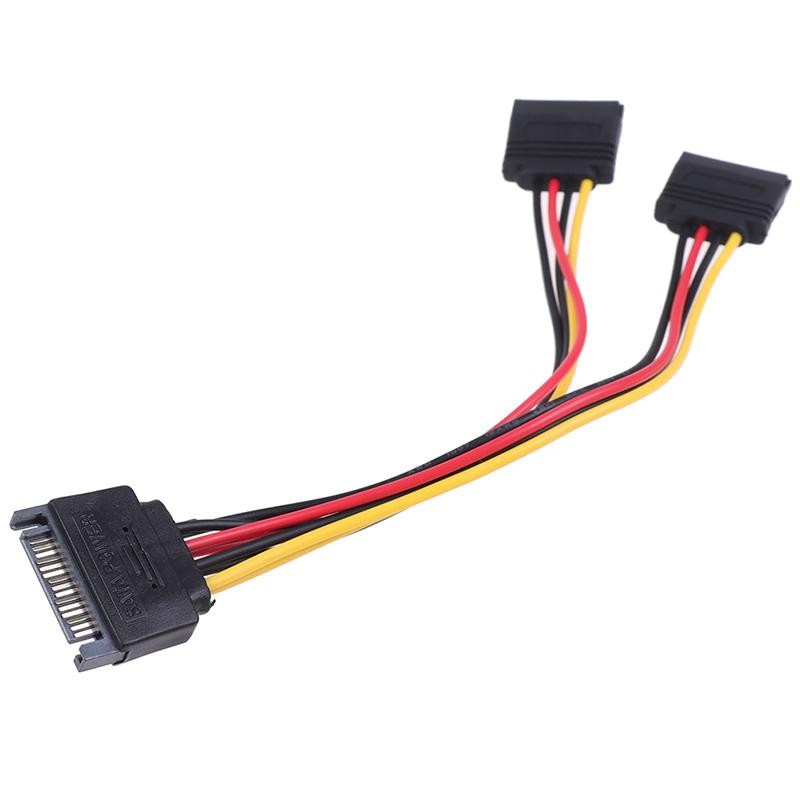 Cablu Alimentare HDD, 4 Pini Molex la 2 Sata - Frize