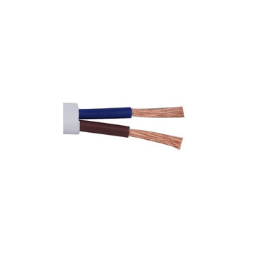 Cablu Electric Plat Alb 2x0,5mm (MYYUP) 100m/rola - Frize