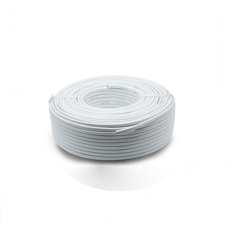 Cablu Electric Plat Alb 2x0,75mm ( MYYUP) 100m/rola - Frize