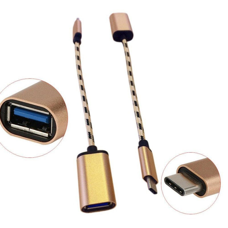 Cablu OTG - Tip C,15cm - Frize
