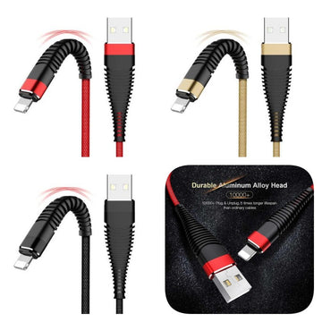 Cablu USB 3.0 - iPhone Panzat TREQA , Lungime 100 cm - Frize