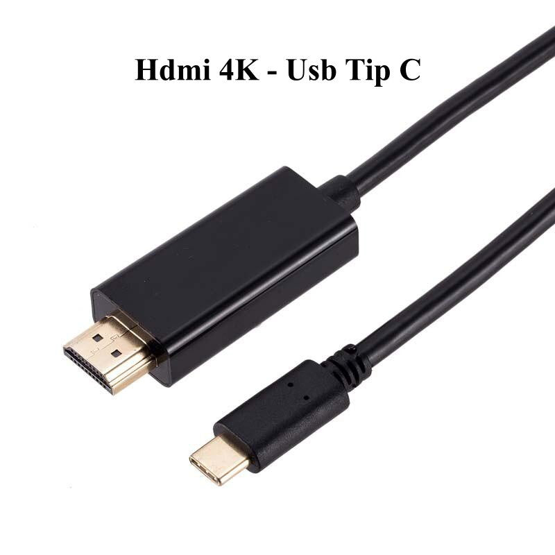Cablu Usb Tip C tata la  HDMI 4K tata HDTV / 1m - Frize