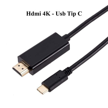 Cablu Usb Tip C tata la  HDMI 4K tata HDTV / 1m - Frize