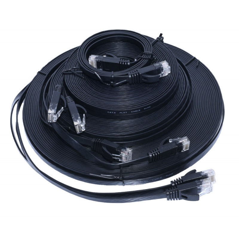 Cablu UTP Plat CAT6 Gigabit, 1m - Frize
